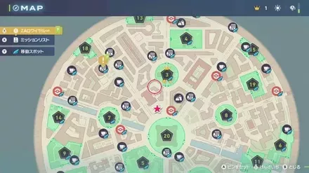 世界一ピカチュウ決定戦のマップ画像 size:440x0