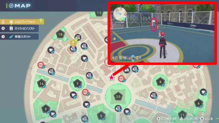 世界一ピカチュウ決定戦のマップ