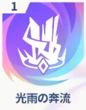 光雨の奔流画像