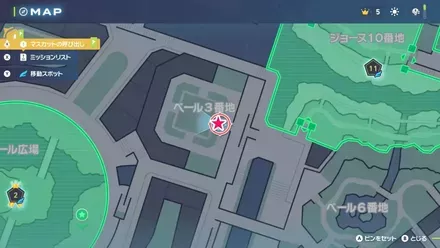 ドラゴンタイプでごめんあそばせの拡大マップ画像