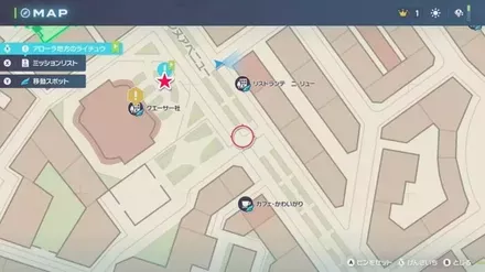 アローラ地方のライチュウの拡大マップ画像