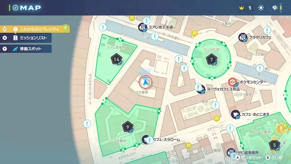 シュカのみのマップ