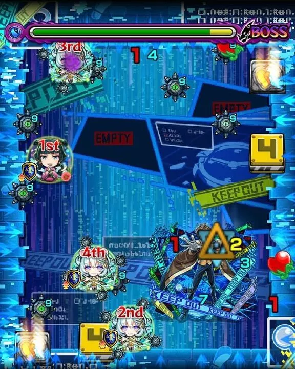 ボス1クロスドクロ処理後