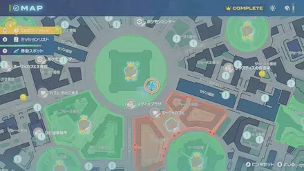 ワニノコのマップ