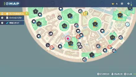 こおりタイプでひんやりとのマップ画像 size:440x0