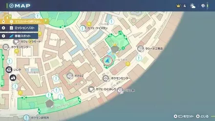 ハリマロンのマップ