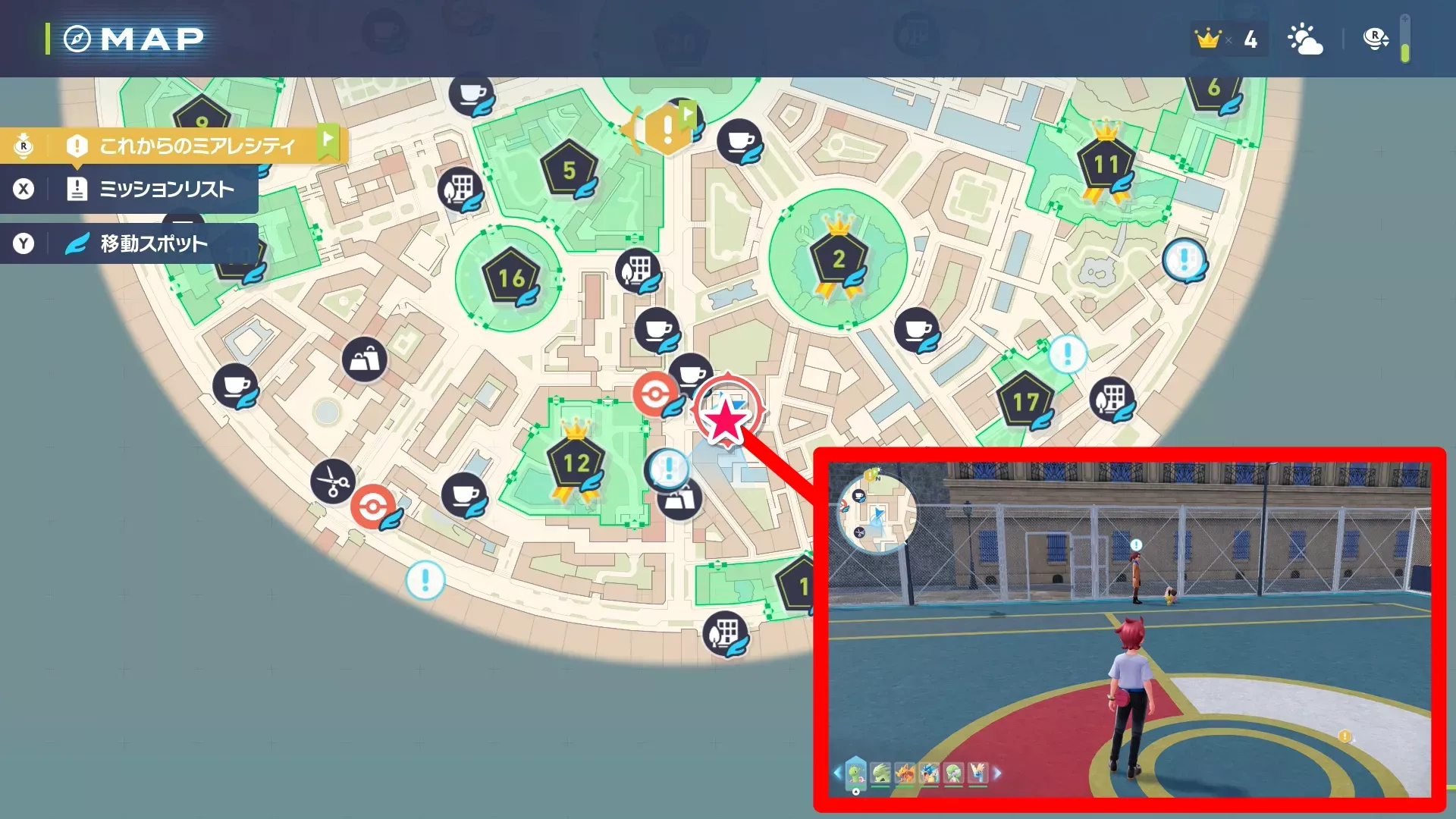 かわいいかわいいベイビィちゃんのマップ