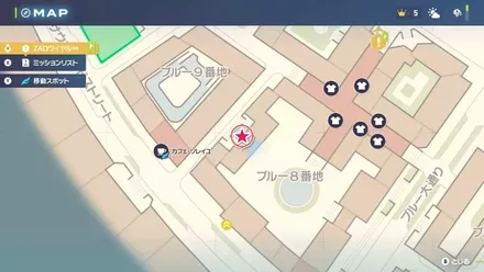 さよならゲンガーの拡大マップ画像