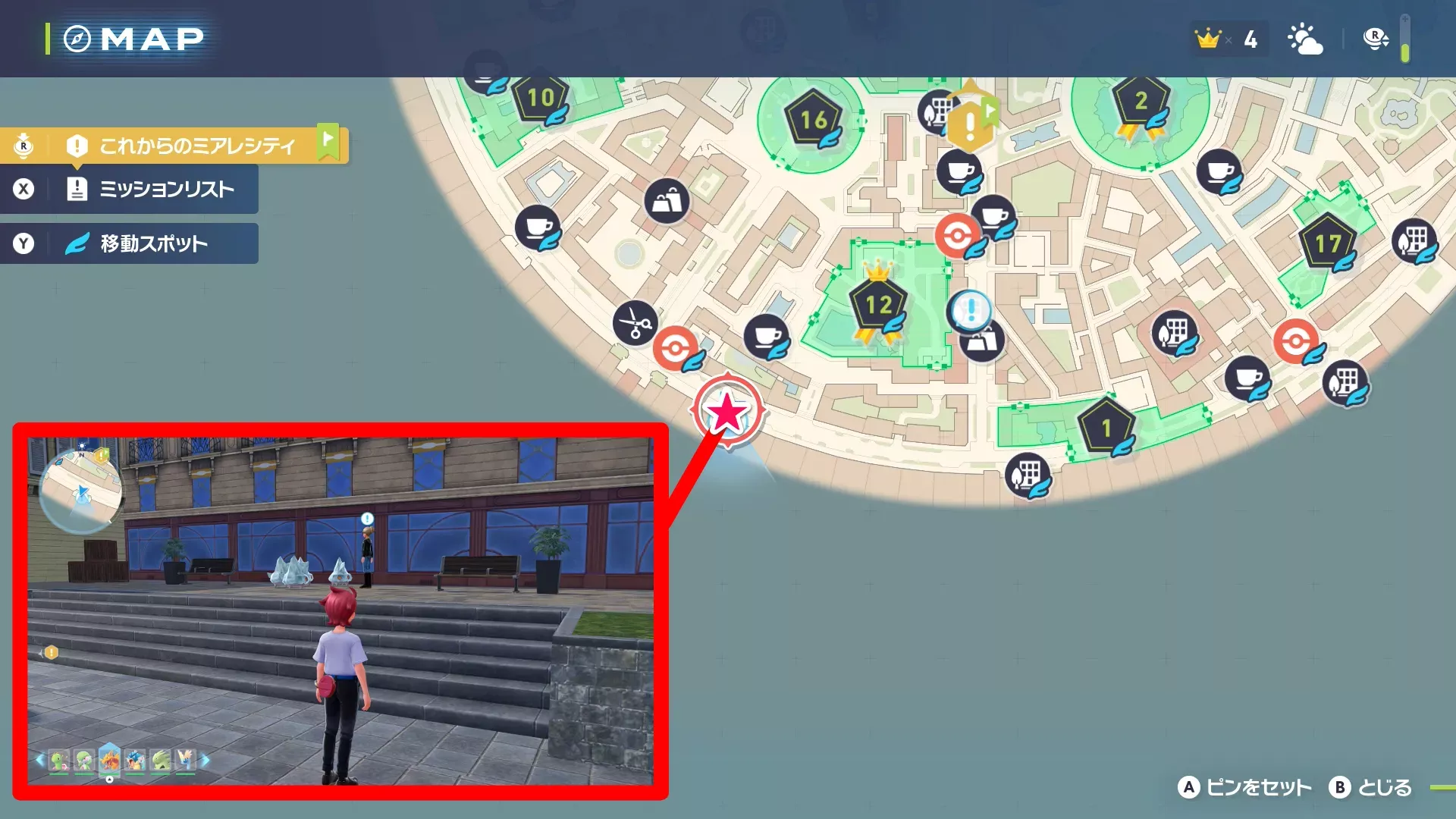 カチコール・オン・ザ・クレベースのマップ