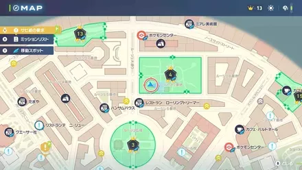 ヒトツキのマップ