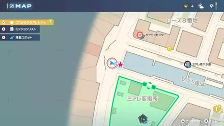 シュシュプと香りの探究者の拡大マップ画像