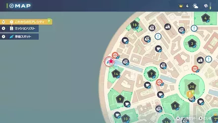 シュシュプと香りの探究者のマップ画像 size:440x0