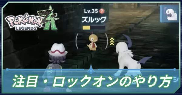 注目・ロックオンやり方