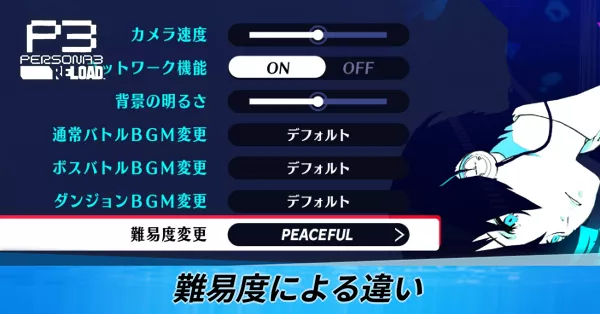 難易度による違い