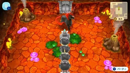 話しかけると戦闘