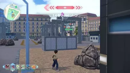 エモンガのマップ