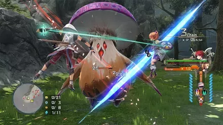 ソロ・コンビアクションを切り替えて遊べる