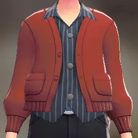 カーディガン＆シャツセット