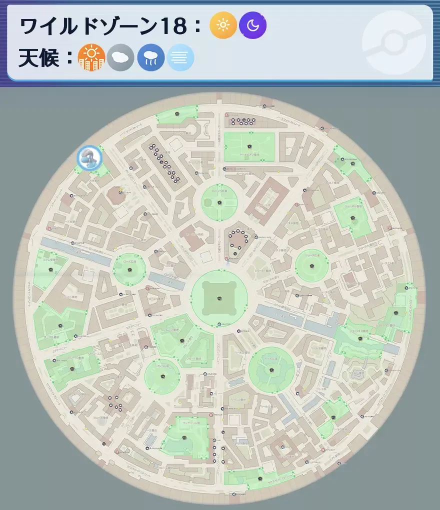 タツベイの出現場所マップ