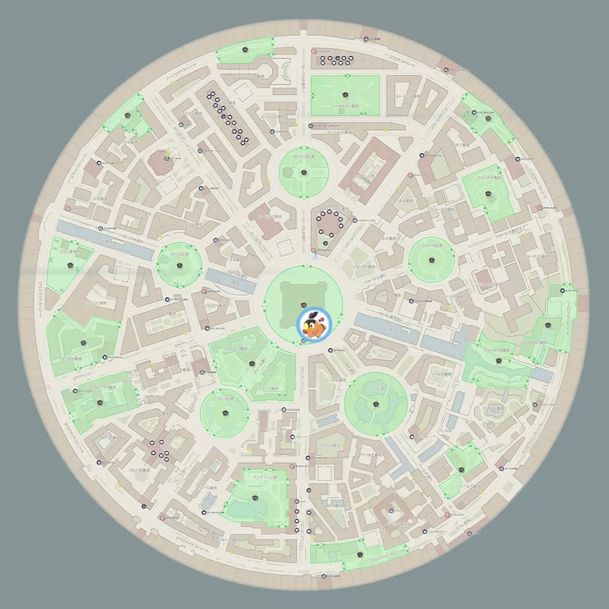 ポカブの出現場所マップ