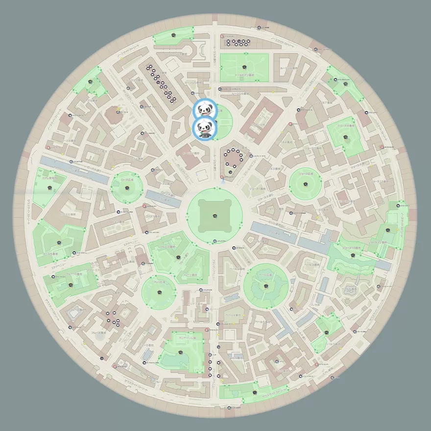 ヤンチャムの出現場所マップ