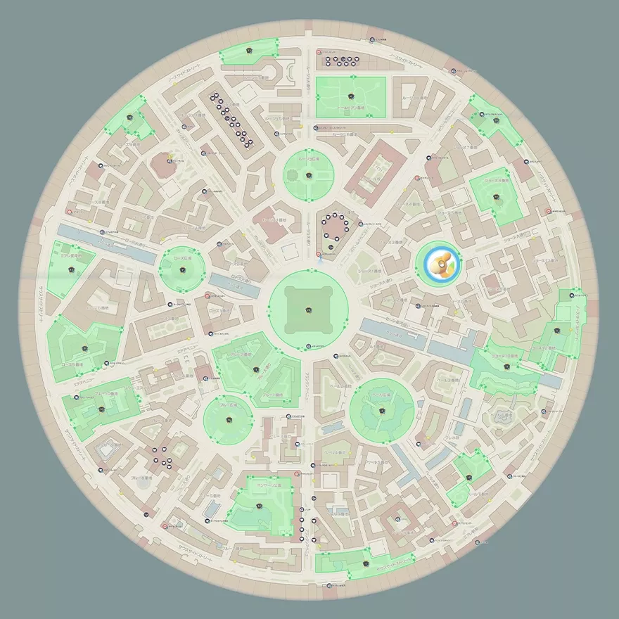 ドンメルの出現場所マップ