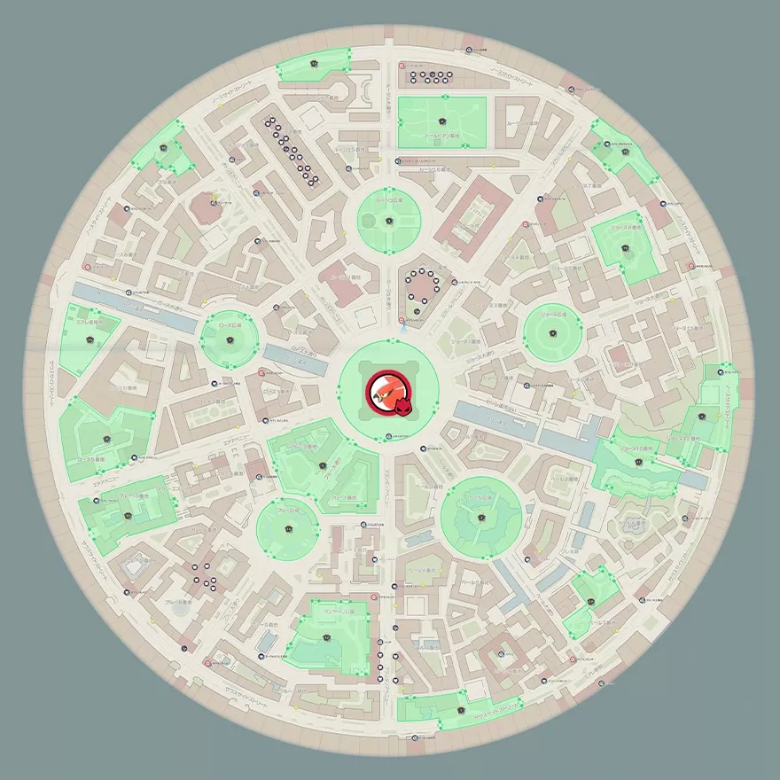 ファイアローの出現場所マップ