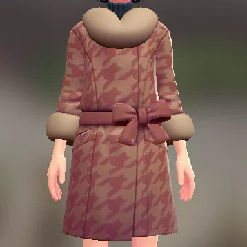 ファーコート＆ニットセット