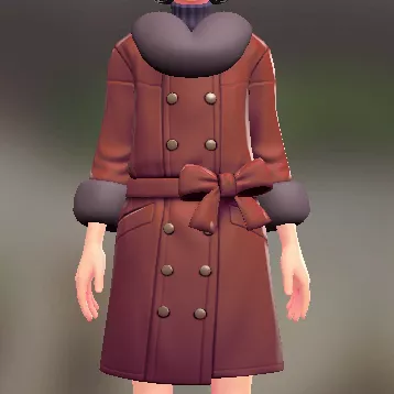 ファーコート＆ニットセット