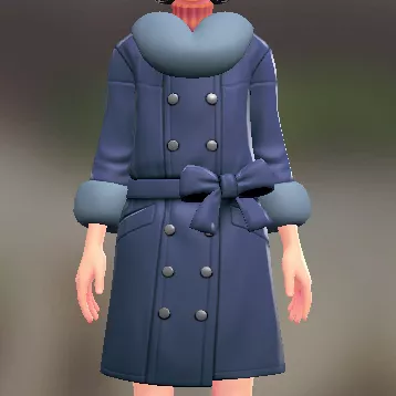 ファーコート＆ニットセット