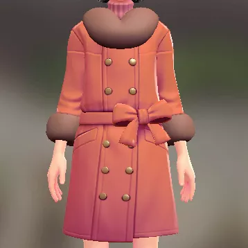 ファーコート＆ニットセット