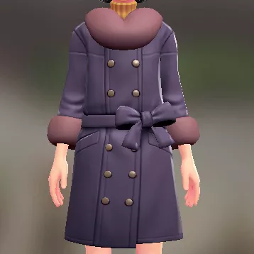 ファーコート＆ニットセット