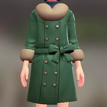 ファーコート＆ニットセット