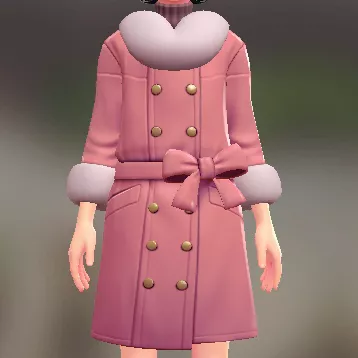 ファーコート＆ニットセット