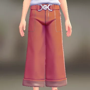 ワイドパンツセット