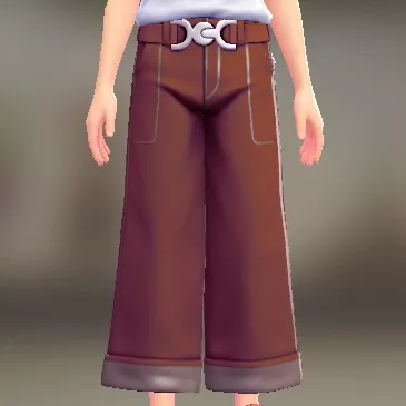 ワイドパンツセット