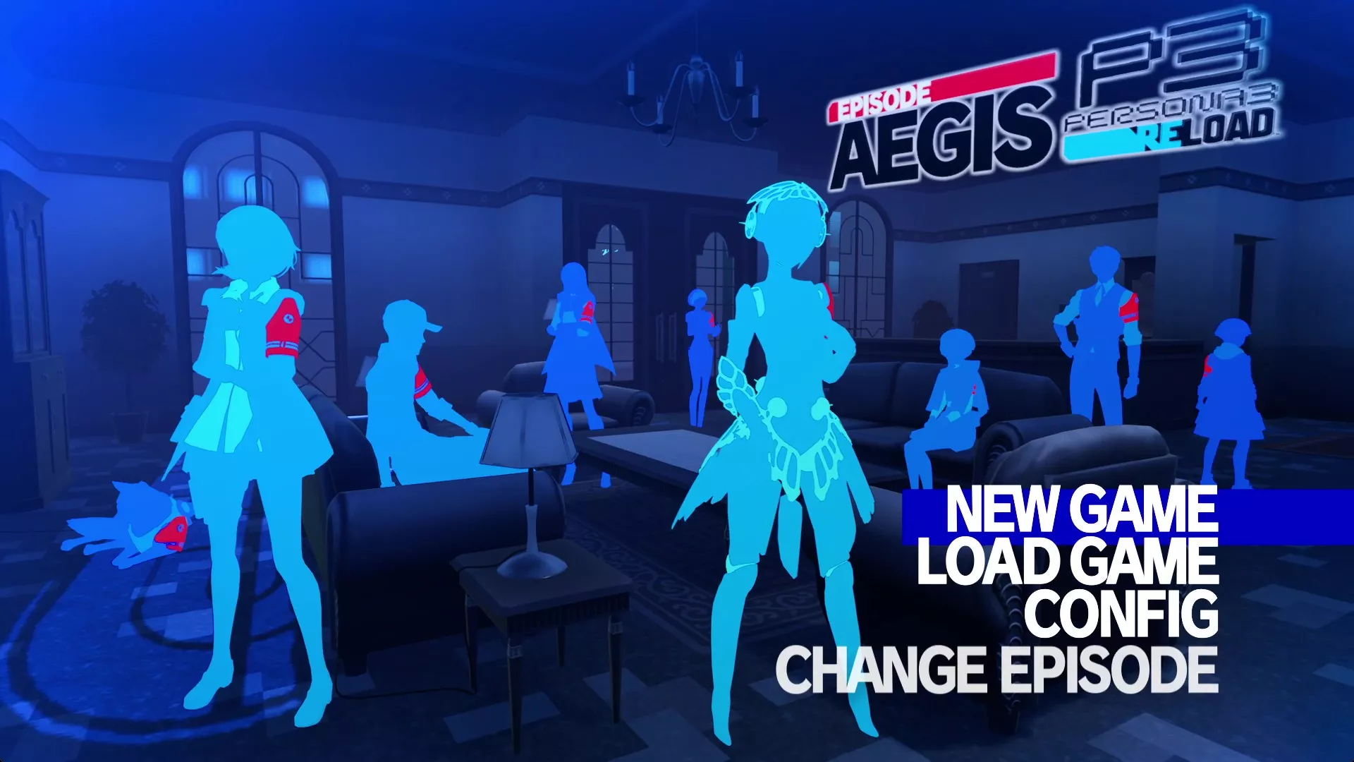 NEW GAMEを選択してゲームを開始