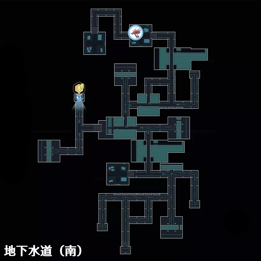 ドラミドロの出現場所マップ