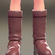 スウェードロングブーツ