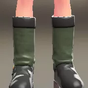 スウェードロングブーツ