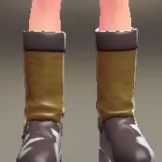 スウェードロングブーツ