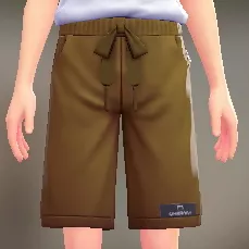 スウェットハーフパンツ