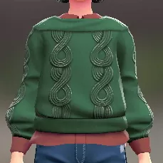 セーター＆シャツセット