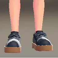 レースアップシューズ