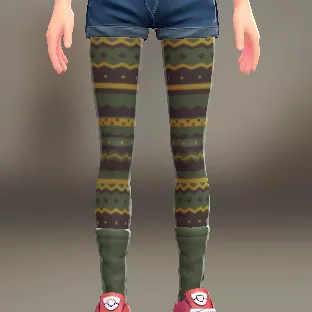 がらタイツ＆ソックスセット