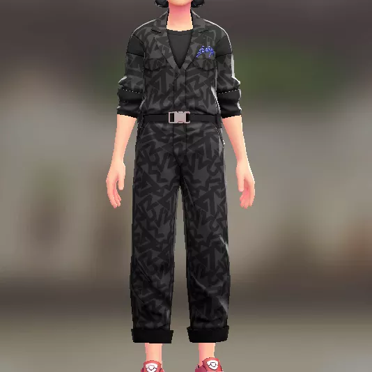 ジャンプスーツ＆シャツセット