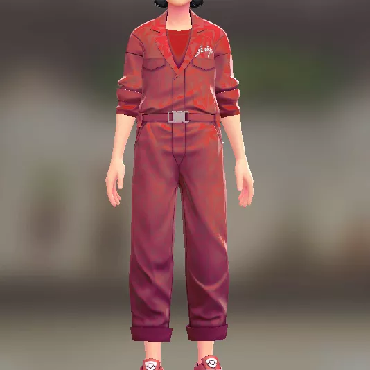 ジャンプスーツ＆シャツセット