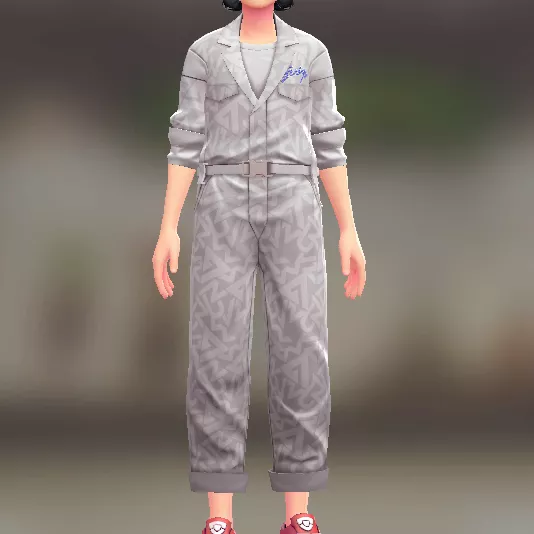 ジャンプスーツ＆シャツセット