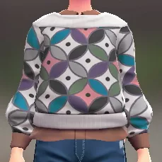 セーター＆シャツセット