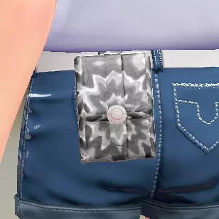 タイダイスクエアポーチ